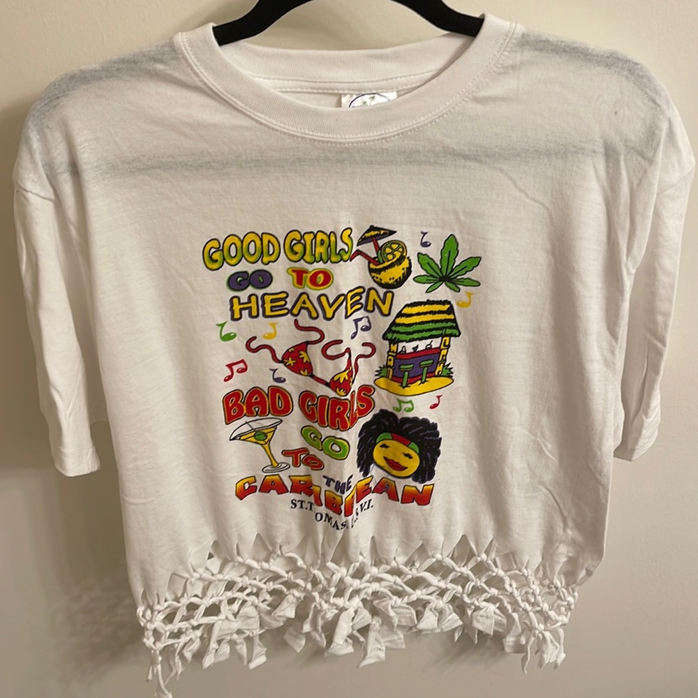 Ocean Blue Apparel T-shirt Size XL Color White